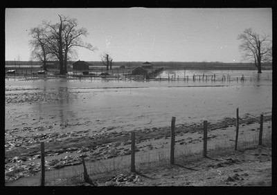 Tiptonville Tennessee 1937 Mississippi River Flood Bessis Levee Sandbags