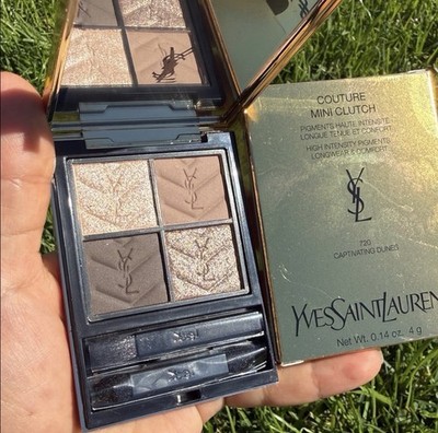 Yves Saint Laurent YSL Mini Clutch Eyeshadow 720 Captivating Dunes Same Day Ship