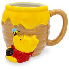 Mug Disney Winnie the Pooh Hunny Pot 3D Sculp...