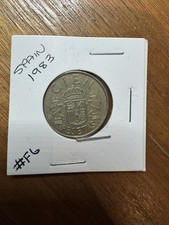 ☪️1983 MINT MARK CEIN PESETAS PTAS ESPANA COIN☪️ KING JUAN CARLOS SPAIN☪️