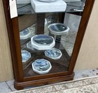 64476  PULASKI Lighted Corner China Cabinet Curio — photo 6
