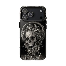 For iPhone / Galaxy / Pixel Skull Angel Demons Phone Case