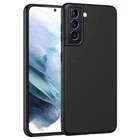 For Samsung Galaxy Models Luxury Matte Silicone Gel Case with Microfibre Lining