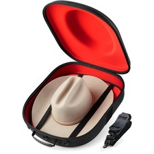 Cowboy Hat Travel Case Crushproof Carrier for Co