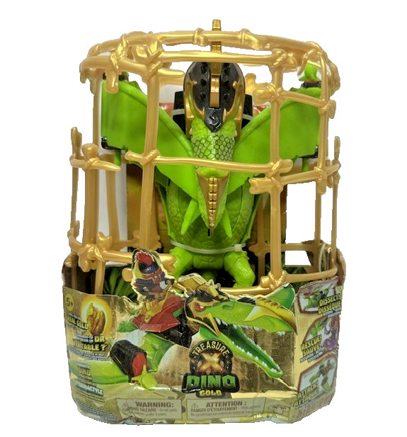 Treasure X Dino Gold Pterodactyl Dino Dissection Figure New