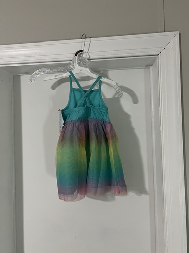 Cat Jack by Target Toddler Girls Rainbow Tutu Tulle Dress - 2T - Picture 4 of 7