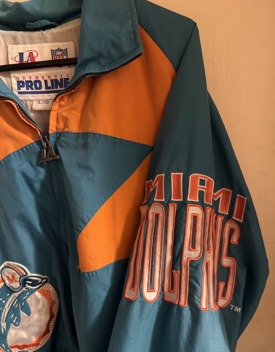 PRO LINE マイアミ　ドルフィンズ　ジャケット NFL - Vintage Miami Dolphins Starter Pro Line Puffer Jacket
