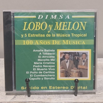 Lobo Y Melon Y 5 Estrellas De La Musical Tropical Dimsa Spanish Cd NEW SEALED
