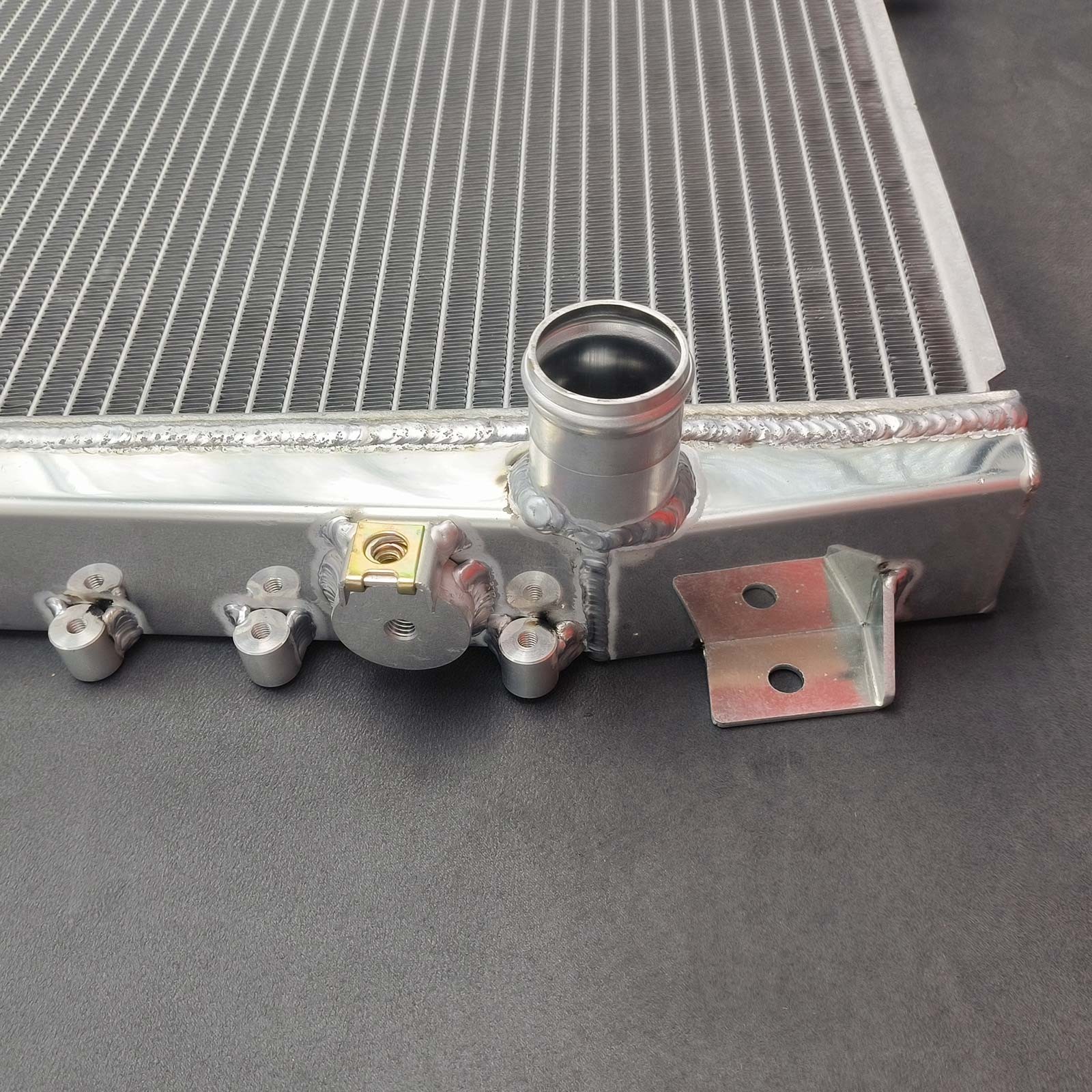 400121252D RH Aluminum Radiator for 2010-14 Lamborghini Gallardo LP550-2 LP560-4