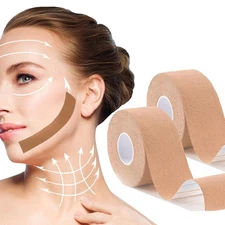 2 Rolls Facial Myofascial Lift Tape Anti-Wrinkle Patches Anti-Freeze... 