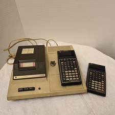 TI-59 PC-100C Printer Station Vintage Calculators TECH TESTED Working