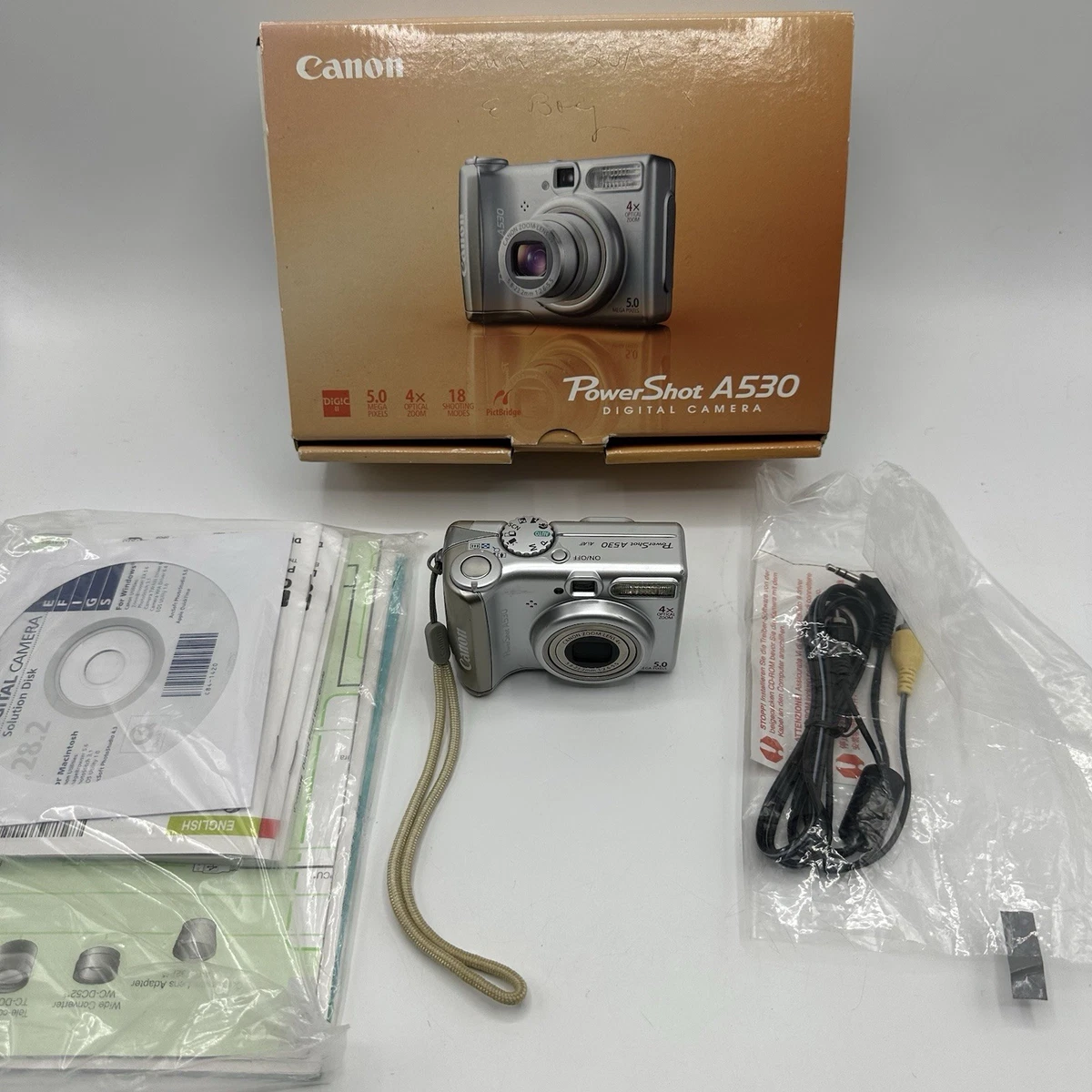 Preços baixos em Câmeras digitais Canon PowerShot A530 | eBay