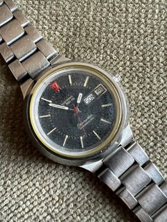 Vintage Omega electronic Seamaster Chronometer Armbanduhr 41 mm ca. 1970