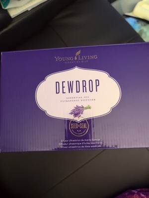 Young Living DEW DROP Essential Oil Ultrasonic Diffuser - New in Box! DewDrop