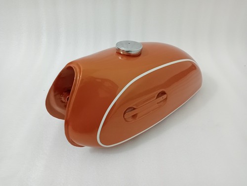 Yamaha CT1 CT 175 1970 Gas Petrol Fuel Tank Steel Golden Painted |Fit For - Picture 3 of 20
