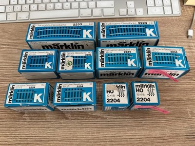 Märklin 95 kleine K-Gleise Vollprofil Unbespielter Zustand in OVP (TM)