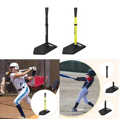 Höhenverstellbarer Baseball Batting Tee, Tragbarer Ständer, 48 81 Cm für