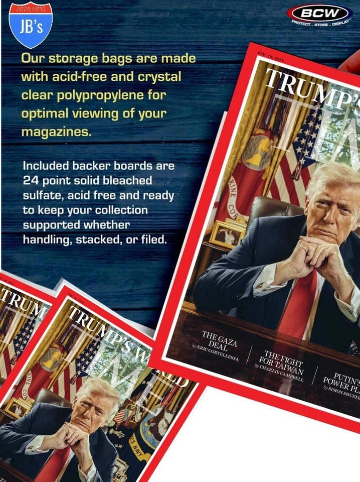 Donald Trump TIME Magazine November 10, 2025 - TRUMP'S WORLD - Image 2 of 4