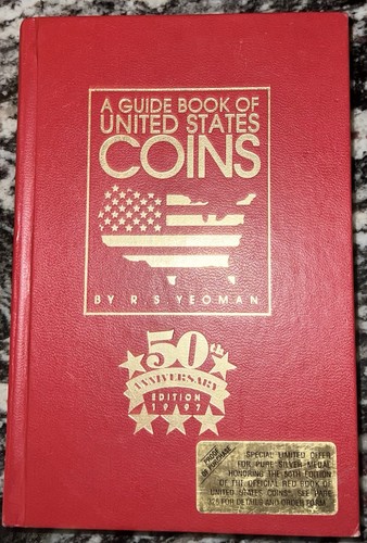 1997 GUIDE BOOK OF UNITED STATES COINS 50th EDITION "REDBOOK" BY R. S. YEOMAN