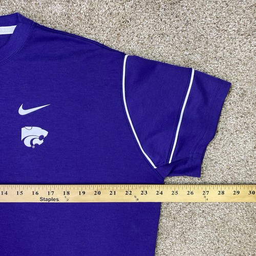 Kansas State Wildcats Shirt Damen L Boxy Top Nike Dri-Fit Loose Sport Game Day - Bild 6 von 24