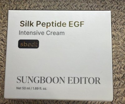 SBEDT-Sungboon Editor Silk Peptide EGF Intensive Cream 50ml/1.69floz NIB SEALED