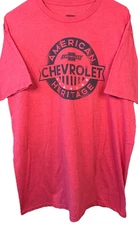 General Motors Logo Sonoma Chevrolet Men's Red Short Sleeve T-shirt Size XL