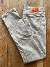 Men’s Levi’s 511 Cords Corduroy Jeans Waist 36 Leg 34 Light Khaki Green.