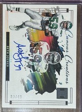 2025 Panini Impeccable Football Seth Joyner Canvas Creations Auto Eagles 03 /49