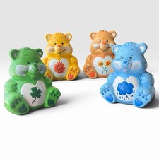 Vintage 1980s Care Bears Ceramic Figurines Lot of 4 Hand Painted Retro Decor