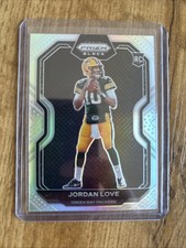 2020 Panini Chronicles - Prizm Black Jordan Love #PB-4 Silver (RC)