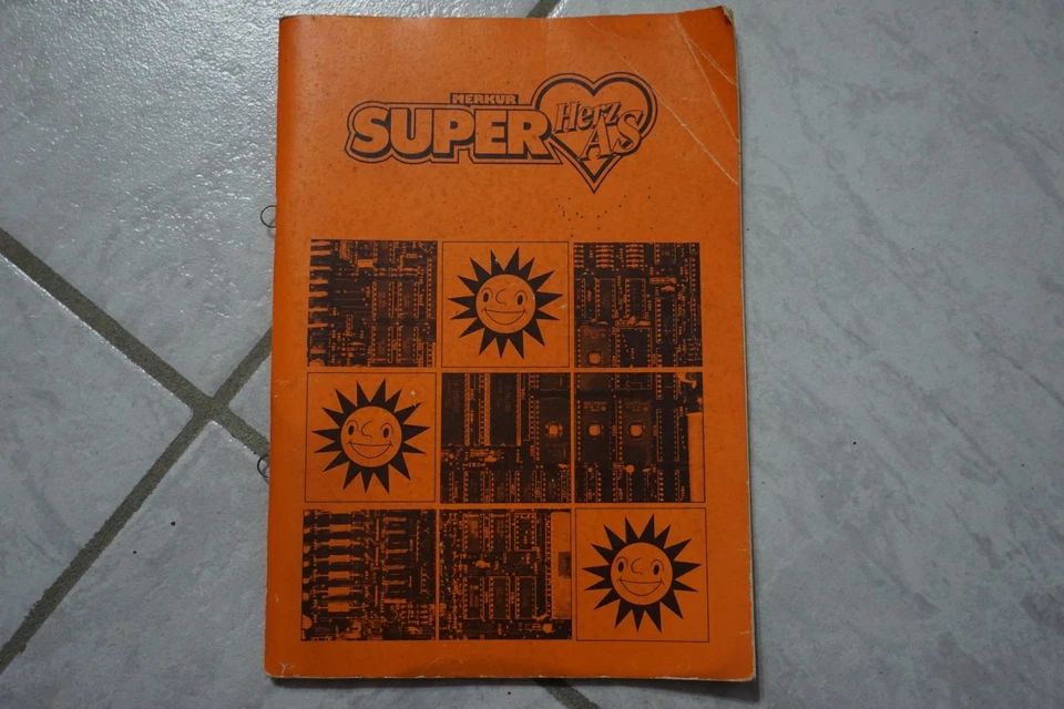 Merkur MEGA - SUPER HERZ AS - Anleitung ADP Geldspielgerät Spielautomat - Bild 1 von 1