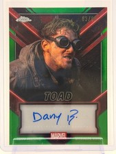 Topps Chrome Deadpool 2025 Toad Auto Daniel Medina Ramos /99