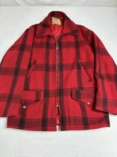 Vintage JC Penny’s Outerwear Size 40 Buffalo Plaid Hunting Coat Lumberjack