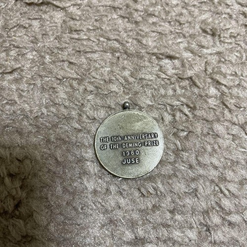 Deming Award 10th Anniversary Medal 1960 #a8d0cb - Bild 6 von 24