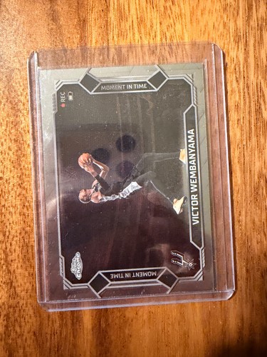 2025-26 Topps Chrome Update - VICTOR WEMBANYAMA - SSP Moment In Time Variation🔥