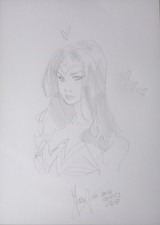 Disegno Originale Mirka Andolfo "Wonder Woman"