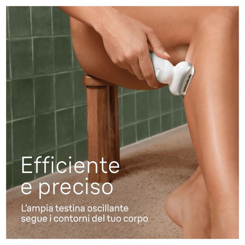 Braun Silk épil 9 Depilatore Donna Epilatore Elettrico Donna Con Testina - Foto 3 di 8