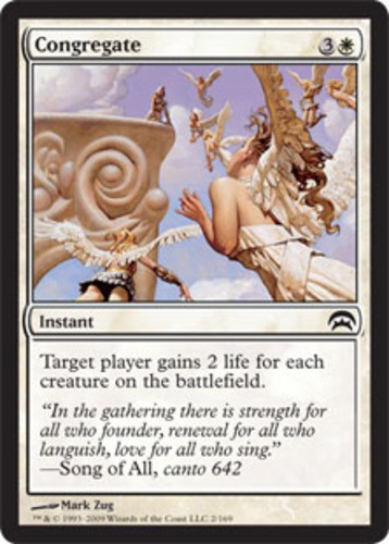 1x Near Mint, English Congregate - Planechase