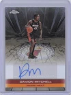 2025-26 Topps Chrome Davion Mitchell Autograph Auto Miami Heat TAU-DM
