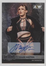 2022 Skybox Metal Universe AEW All Elite Wrestling Silver Jamie Hayter Auto 15fe