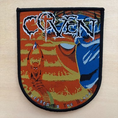 COVEN - Blessed is the Black - Woven Sew On Patch