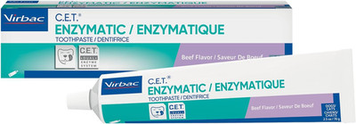 New C.E.T. Enzymatic Dog Toothpaste Beef Flavor 2.5 Oz Fast Shipping
