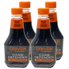 Driven Racing Oil 70044, Carb Defender Race Concentrate Fuel Additive, 6 oz (x4)