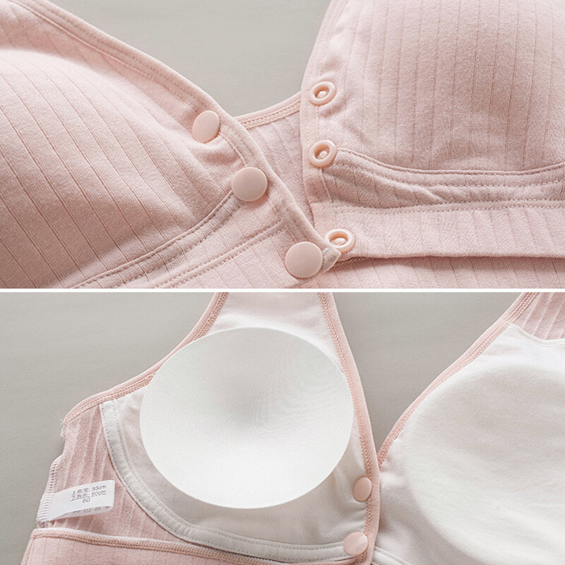 Rdeghly Pre-opening Cotton Breast Feeding Maternity Nursing Bra