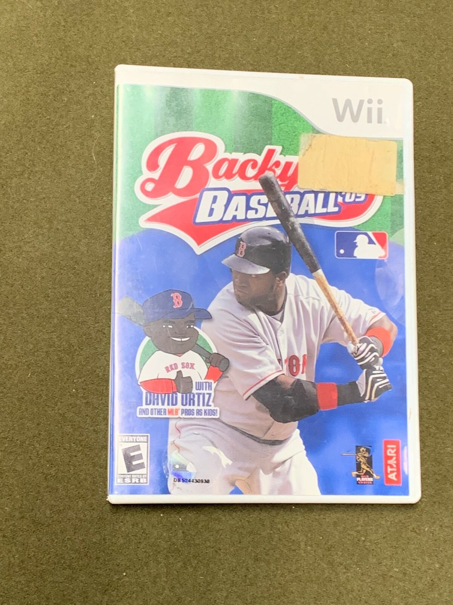 NES Nintendo Wii Video Game Backyard Baseball 09 Rated E