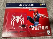Sony PlayStation 4 Slim Limited Edition Marvel's Spider Man Sony PlayStation 4 Slim Limited Edition Marvel's Spider Man