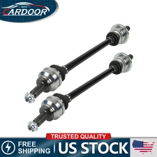 Pair For BMW X5 2010-2018 X6 2010-2011 15-19 CV Axle Assembly Rear Left & Right