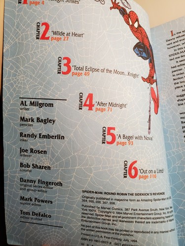 MARVEL SPIDER-MAN ROUND ROBIN THE SIDEKICK'S REVENGE - Picture 3 of 5