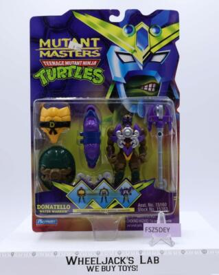 Donatello Water Warrior TMNT Mutant Masters 1997 Playmates MOSC NEW