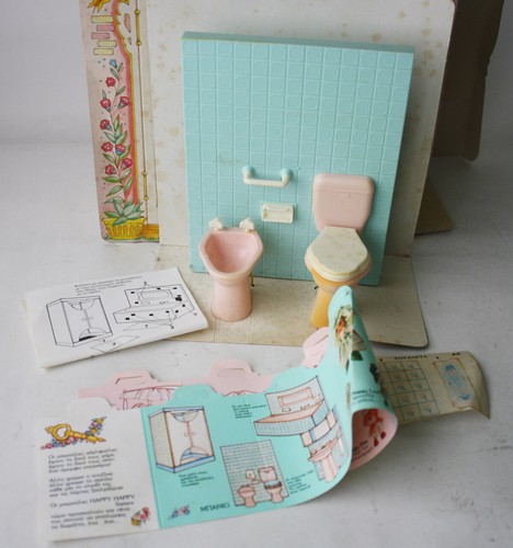 VINTAGE 80'S HAPPY SISTERS BATHROOM BATH FURNITURE EL GRECO GREECE NEW ! - 第 5/7 張圖片